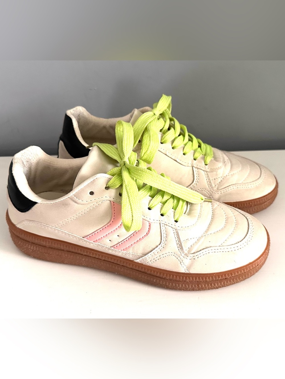 NICOLE MILLER - Women’s, Nixie, Retro Style, Sneakers Gum Sole, Size 9